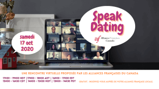 Inscrivez-vous au Speak Dating!